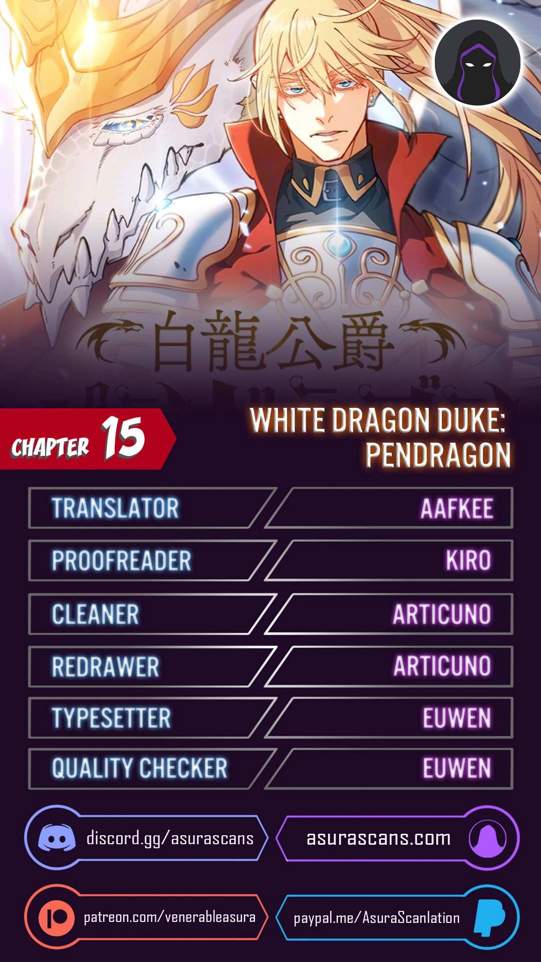 White Dragon Duke: Pendragon Chapter 15 1